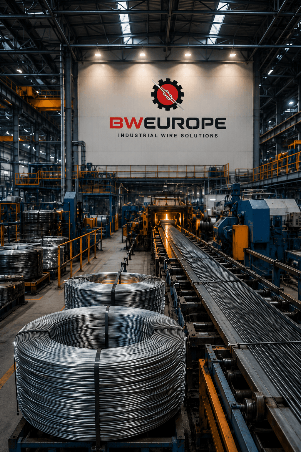 BW Europe Baling Wire Produktion